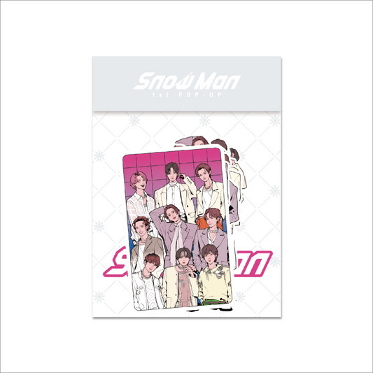 NAKAKI PANTZ × Snow Man 貼紙組